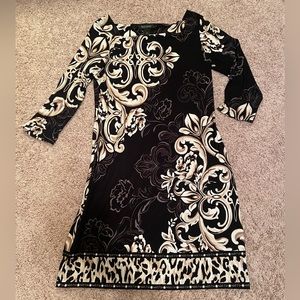 Three quarter sleeve dress